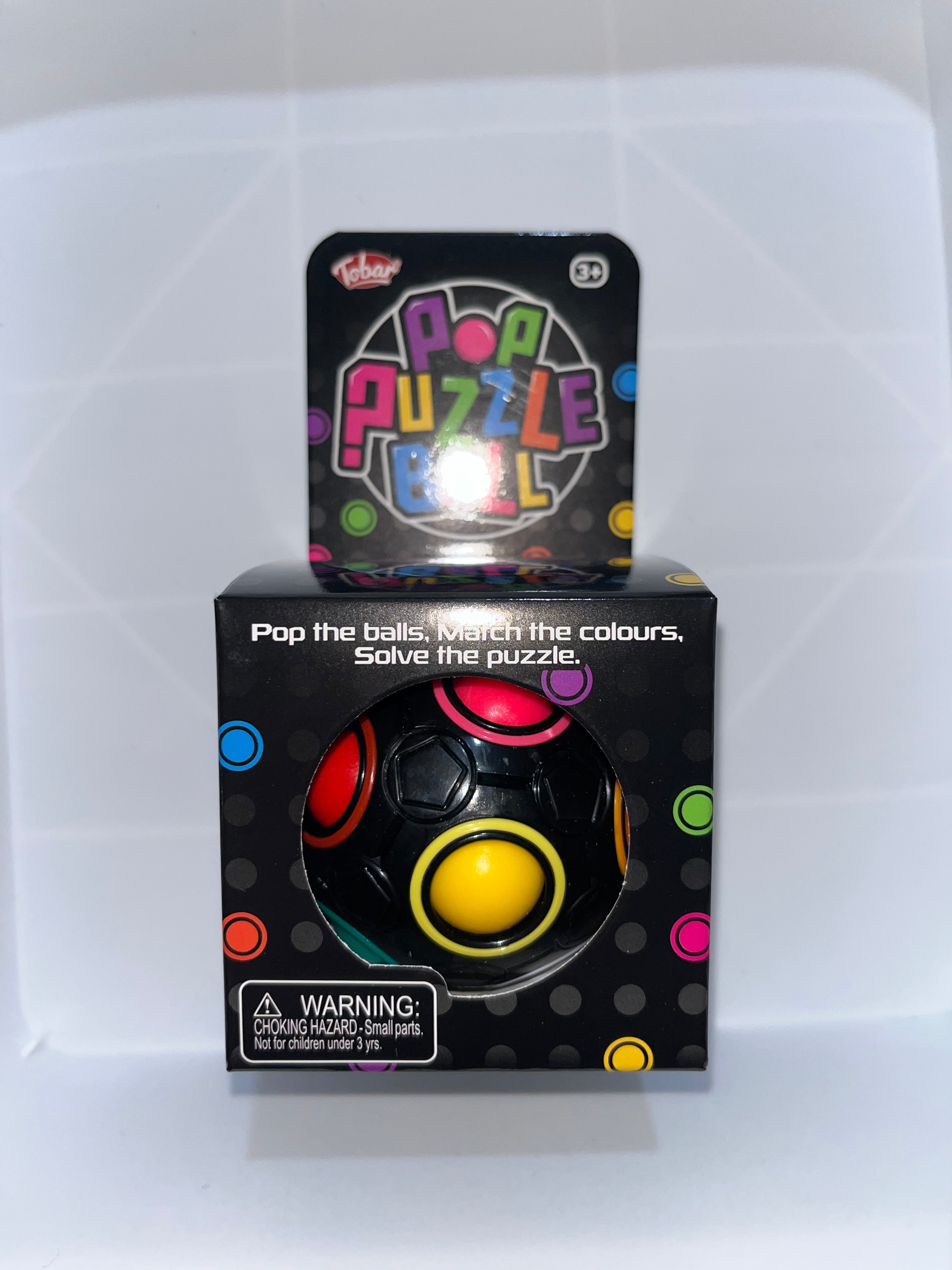 Pop puzzle ball